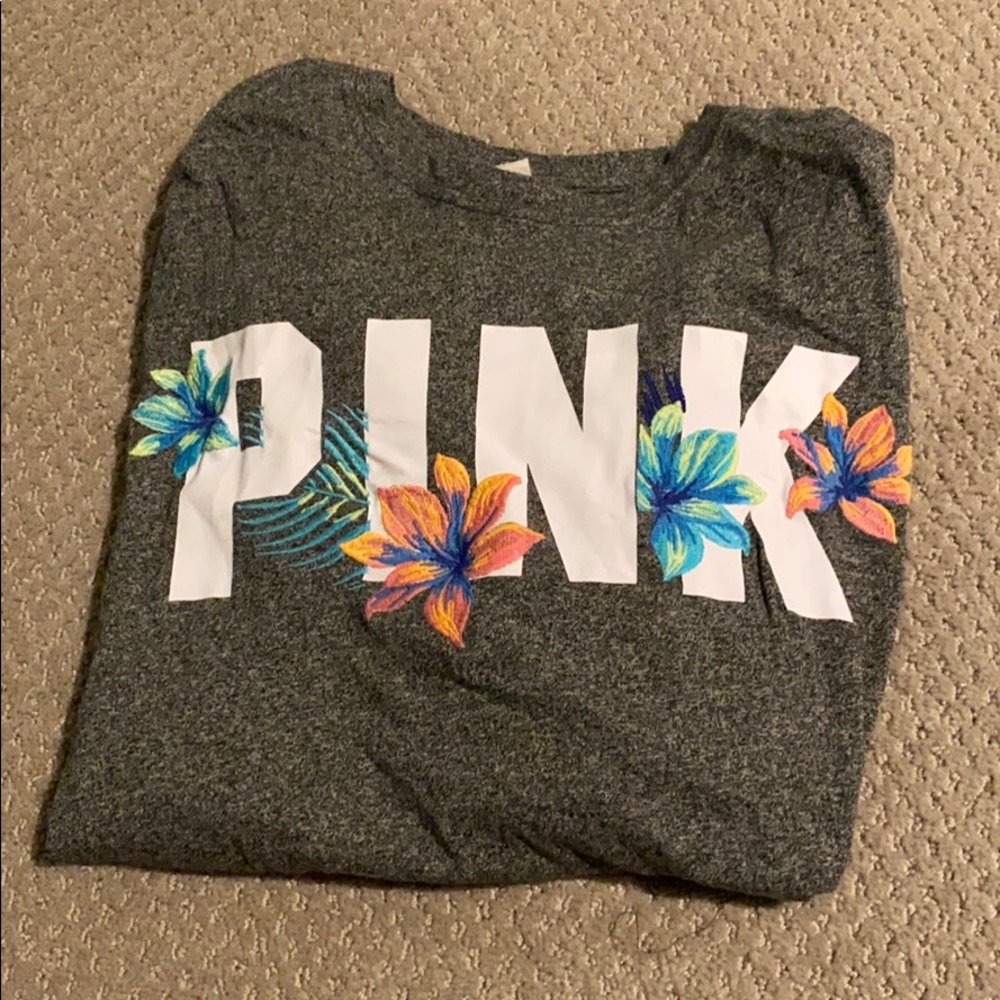 VS Pink Long Sleeve Tee
